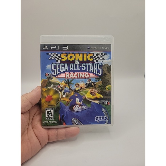 Other - Sonic & Sega All-Stars Racing (Sony‎ PlayStation 3, 2010) Complete PS3 NO MANUAL
